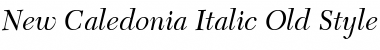 NewCaledonia SC Italic Font