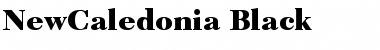 NewCaledonia-Black Font