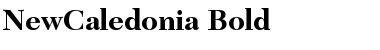 NewCaledonia Bold Font