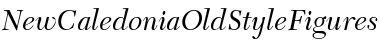 NewCaledoniaOldStyleFigures RomanItalic