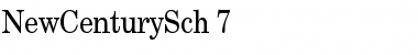 NewCenturySch 7 Font