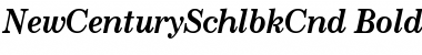 NewCenturySchlbkCnd-Bold-Italic Font