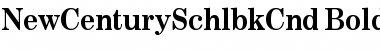 NewCenturySchlbkCnd-Bold Regular Font