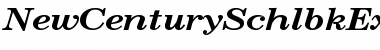 NewCenturySchlbkExt-Bold-Italic Font