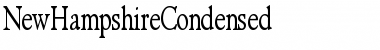 NewHampshireCondensed Font