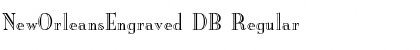 NewOrleansEngraved DB Font