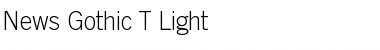News Gothic T Light Font