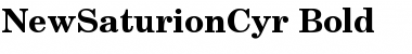 NewSaturionCyr Bold Font