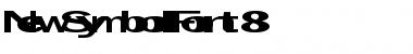 NewSymbolFont 8 Regular Font