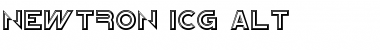 Newtron ICG Alt Font