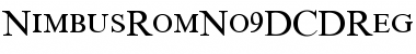 NimbusRomNo9DCDReg Regular Font