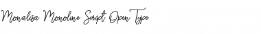 Monalisa Monoline Script Font