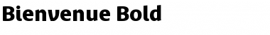 Bienvenue Bold Font