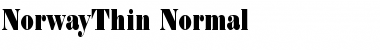 NorwayThin Normal