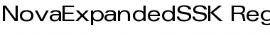 NovaExpandedSSK Regular Font