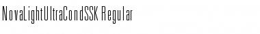 NovaLightUltraCondSSK Regular Font