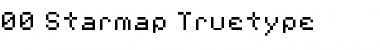 00 Starmap Truetype Font