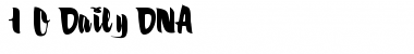 1 O'Daily DNA Font