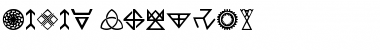 Download Pagan Symbols Font