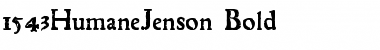 1543HumaneJenson Bold Font