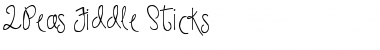 2Peas Fiddle Sticks Font