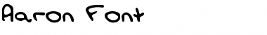 Aaron Font Hand Font