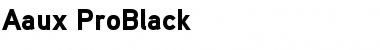 Aaux ProBlack Font
