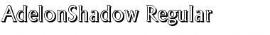 AdelonShadow Regular Font