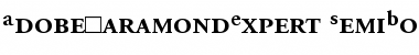 AdobeGaramondExpert-SemiBold Font