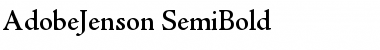 AdobeJenson-SemiBold Semi Bold Font