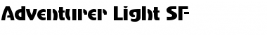 Adventurer Light SF Font