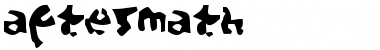 Aftermath Regular Font