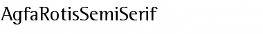 Agfa Rotis Semi Serif Font