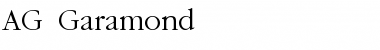 AG_Garamond Regular Font