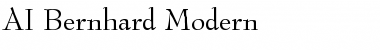 AI Bernhard Modern Medium Font