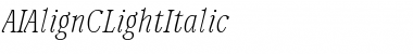 AIAlign Font