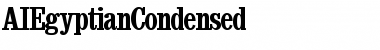 AIEgyptianCondensed Font