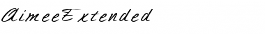 AimeeExtended Font
