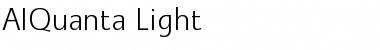 AIQuanta Light Font