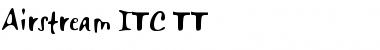 Airstream ITC TT Regular Font