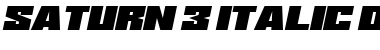 Saturn 3 Italic