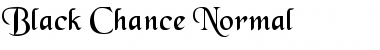 Black-Chance Font