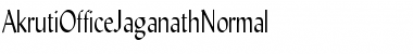 AkrutiOfficeJaganath Normal Font