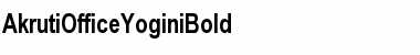 AkrutiOfficeYogini Bold Font