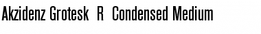 Akzidenz-Grotesk Condensed BQ Font
