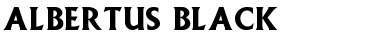 Albertus Black Font