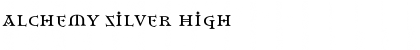 Alchemy Silver High Font