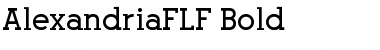 AlexandriaFLF Bold Font