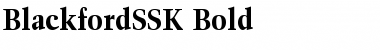 BlackfordSSK Font