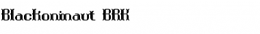 Blackoninaut BRK Font